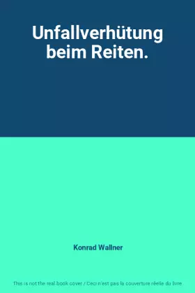 Couverture du produit · Unfallverhütung beim Reiten.