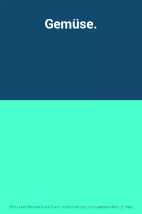 Couverture du produit · Gemüse.