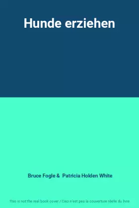 Couverture du produit · Hunde erziehen
