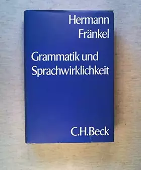 Couverture du produit · Grammatik und Sprachwirklichkeit