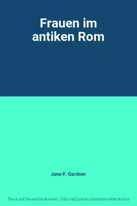 Couverture du produit · Frauen im antiken Rom