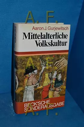 Couverture du produit · Mittelalterliche Volkskultur