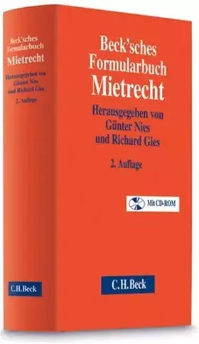 Couverture du produit · Beck'sches Formularbuch Mietrecht