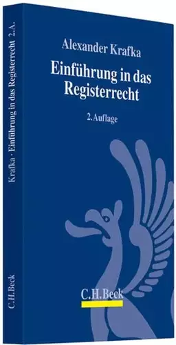 Couverture du produit · Einführung in das Registerrecht