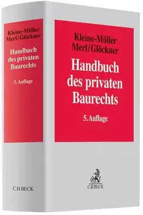 Couverture du produit · Handbuch des privaten Baurechts