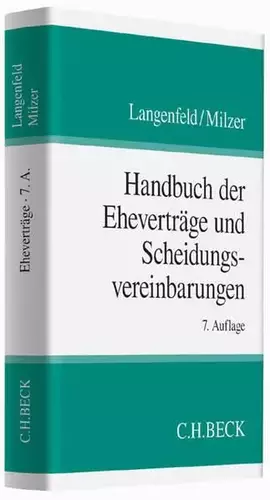 Couverture du produit · Handbuch der Eheverträge und Scheidungsvereinbarungen