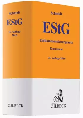Couverture du produit · EStG - Einkommensteuergesetz
