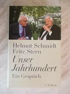 Couverture du produit · Unser Jahrhundert: Ein Gespräch