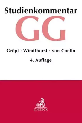 Couverture du produit · Grundgesetz: Studienkommentar