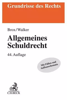 Couverture du produit · Allgemeines Schuldrecht