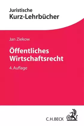 Couverture du produit · Öffentliches Wirtschaftsrecht