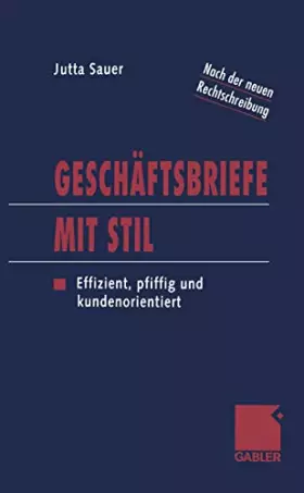 Couverture du produit · Geschäftsbriefe mit Stil