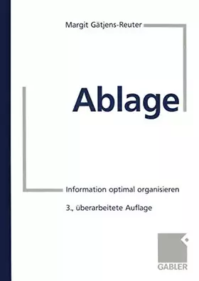 Couverture du produit · Ablage: Information optimal organisieren