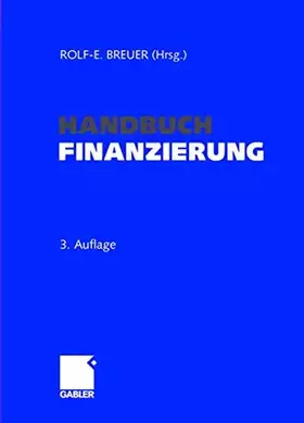 Couverture du produit · Handbuch Finanzierung