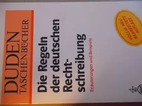 Couverture du produit · Reglen Der Dt. Rechtschreiburg