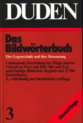 Couverture du produit · Duden Bildwoerterbuch