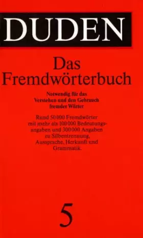 Couverture du produit · Fremdworterbuch