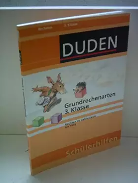 Couverture du produit · Duden Grundrechenarten 3. Klasse