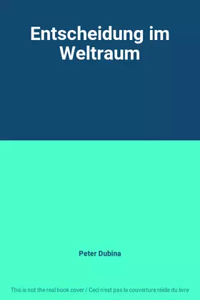 Couverture du produit · Entscheidung im Weltraum