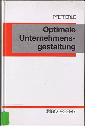 Couverture du produit · Optimale Unternehmensgestaltung