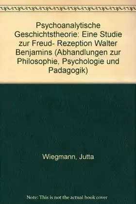 Couverture du produit · Psychoanalytische Geschichtstheorie