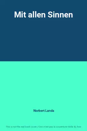 Couverture du produit · Mit allen Sinnen