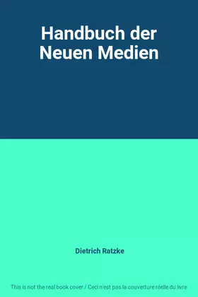 Couverture du produit · Handbuch der Neuen Medien