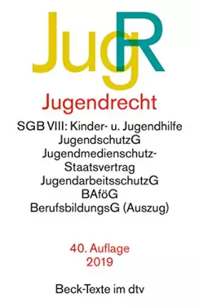 Couverture du produit · Jugendrecht (JugR)