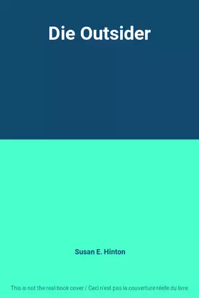 Couverture du produit · Die Outsider