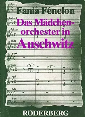 Couverture du produit · Das Mädchenorchester in Auschwitz