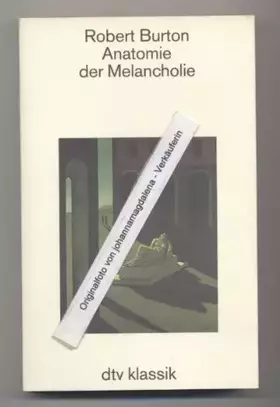 Couverture du produit · Anatomie der Melancholie