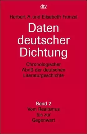 Couverture du produit · Daten Deutscher Dichtung 2