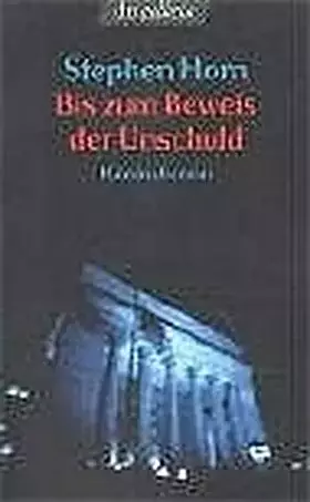 Couverture du produit · Bis zum Beweis der Unschuld