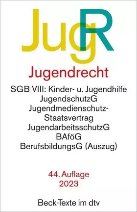 Couverture du produit · Jugendrecht (Beck-Texte im dtv)