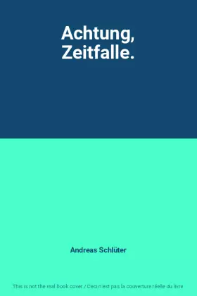 Couverture du produit · Achtung, Zeitfalle.
