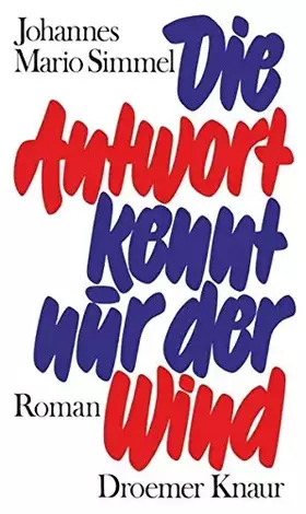 Couverture du produit · Die Antwort kennt nur der Wind