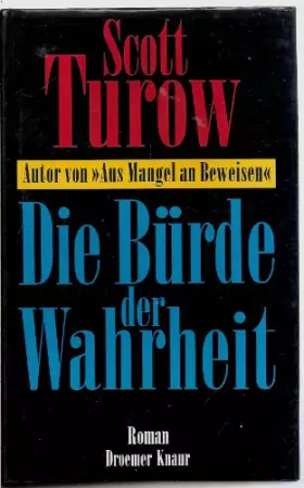 Couverture du produit · Die Bürde der Wahrheit: Roman