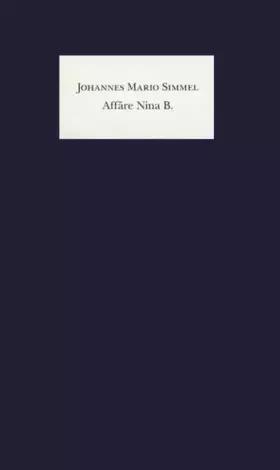 Couverture du produit · Affäre Nina B.