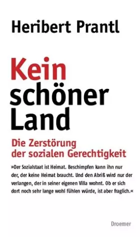 Couverture du produit · Kein schöner Land