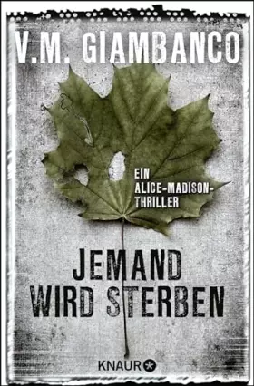 Couverture du produit · Jemand wird sterben: Ein Alice-Madison-Thriller
