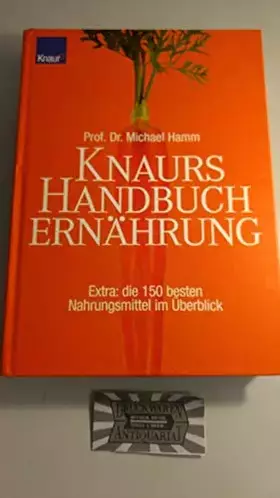 Couverture du produit · Knaurs Handbuch Ernährung