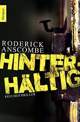 Couverture du produit · Hinterhältig: Psychothriller