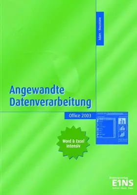 Couverture du produit · Angewandte Datenverarbeitung: Lehr-/Fachbuch
