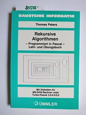 Couverture du produit · Rekursive Algorithmen
