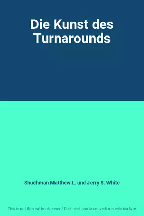 Couverture du produit · Die Kunst des Turnarounds