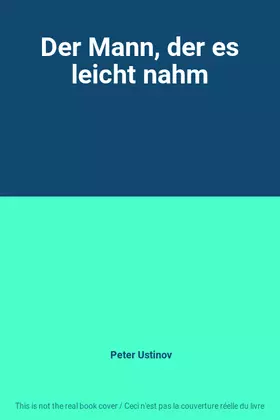 Couverture du produit · Der Mann, der es leicht nahm