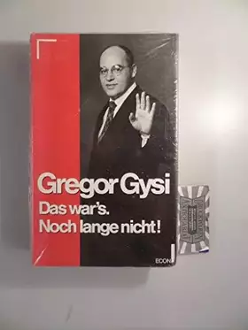 Couverture du produit · Das war's. Noch lange nicht!
