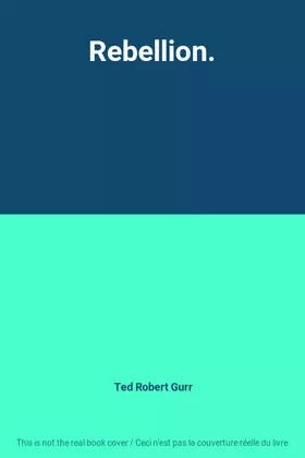 Couverture du produit · Rebellion.