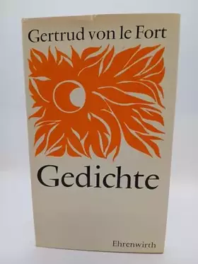 Couverture du produit · Gedichte