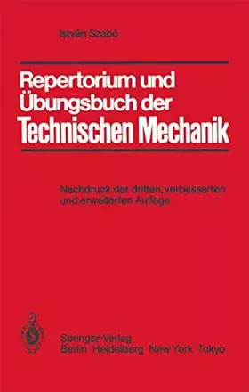 Couverture du produit · Repertorium und Übungsbuch der Technischen Mechanik